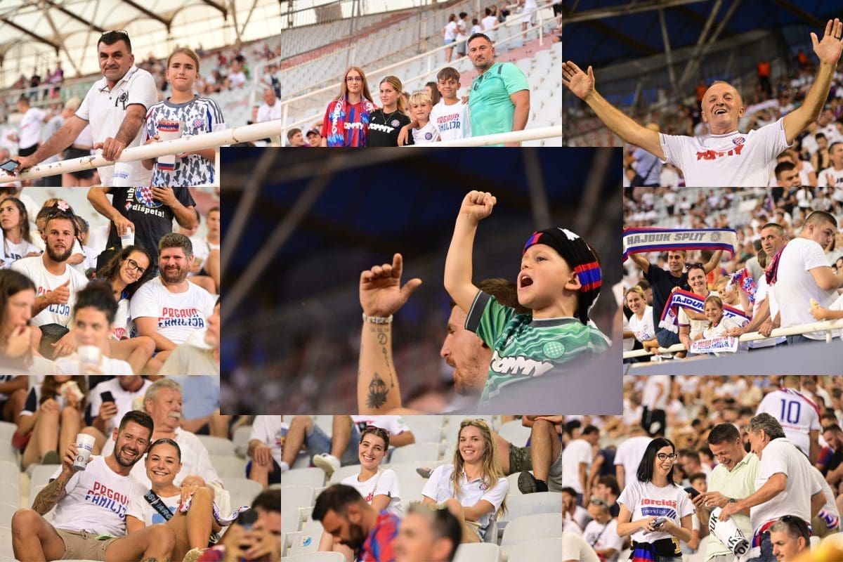 BILA VOJSKA TU JE Cili se Split preselija na Poljud!