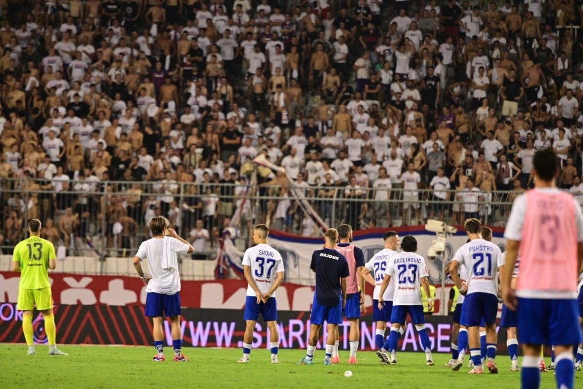 Ivan Bošnjak o utakmici protiv Ružomberoka: "Hajduk nije igrao loše, momcima se ne može ništa reći..."