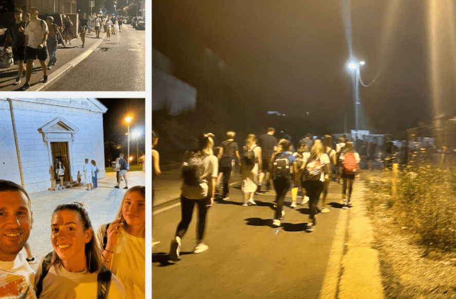 HODOČAŠĆE U SINJ Vjernici se uputili odati počast Majci Božjoj, među njima rijeke mladih, a sreli smo i neka poznata lica