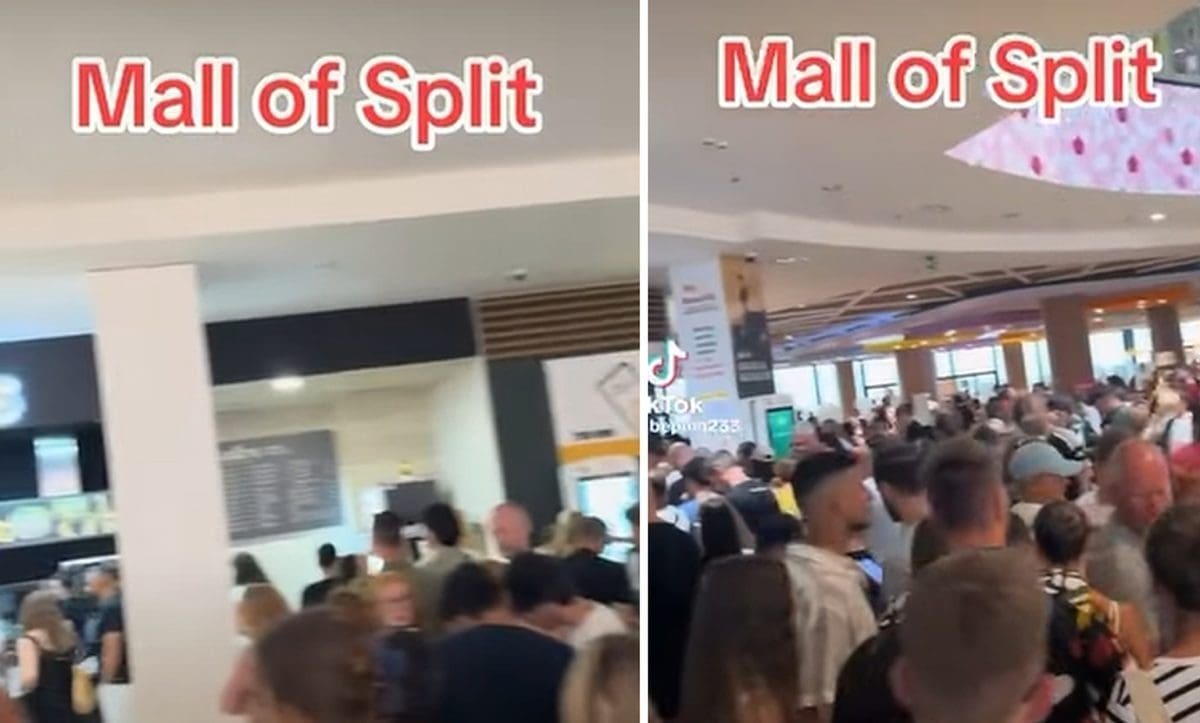 VIDEO Ovako je izgledao Mall of Split. Gužva je neviđena