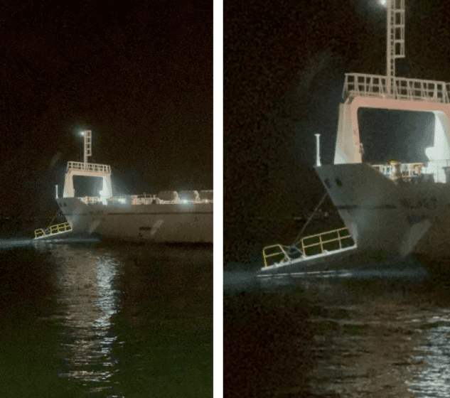 NOVI PROBLEMI NA JADROLINIJI Na putu za Supetar rampa trajekta pala u more, evo kako su se putnici i vozila iskrcali