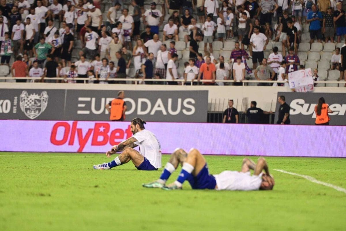 Pogledajte kako su s terena ispraćeni igrači Hajduka