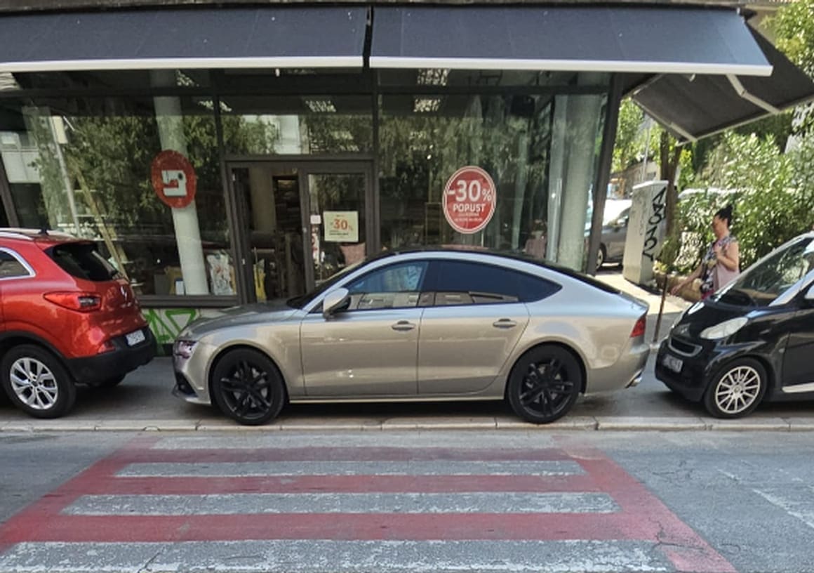 SPLIT Ogledni primjer bahatog vozača