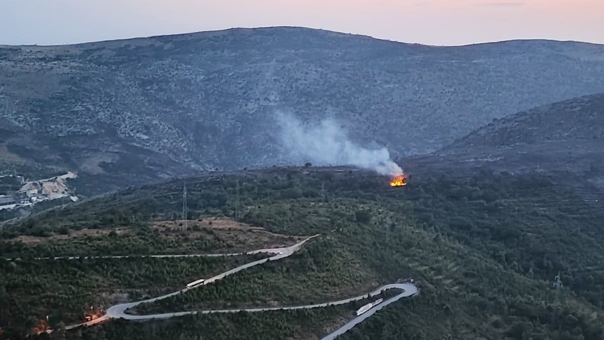 Nakratko se opet aktivirao požar u Sitnom Donjem