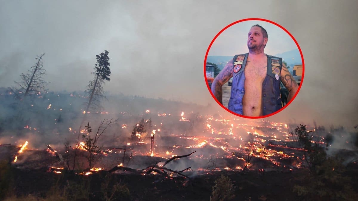 Splitski bajkeri stigli u pomoć vatrogascima, bore s vatrenim plamenom