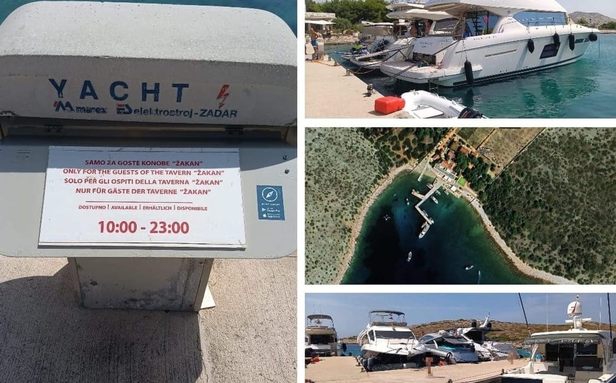 Konoba na Kornatima ilegalno privatizira rivu za svoje goste - Županija: "Nemaju baš nikakvu koncesiju!" - Vlasnik konobe: "Ne moram ja ništa, mora se pišat', srat' i umrijet'!"