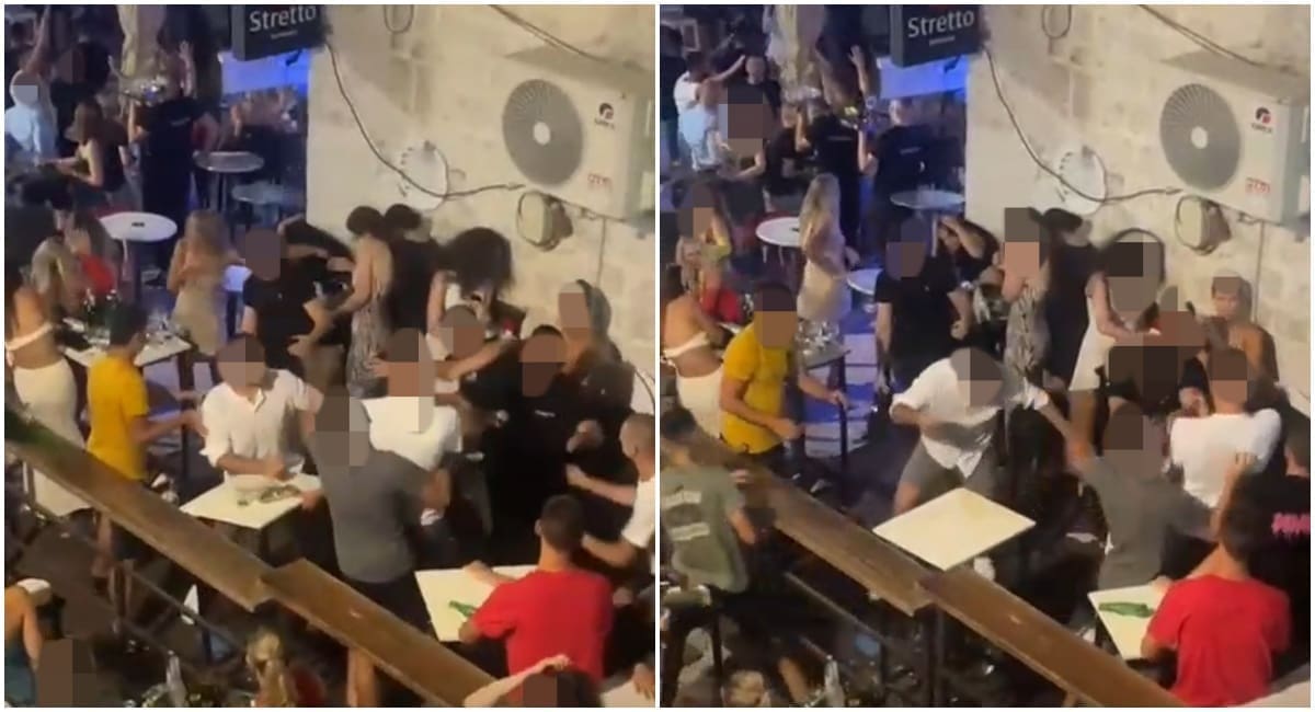 VIDEO Sinjani se tukli u klubu noć prije Alke, u pozadini svirala Ganga i Rera