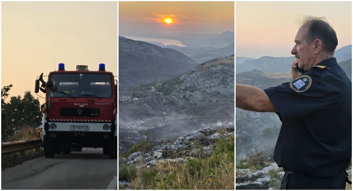 VIDEO Sitno Gornje: 104 vatrogasca će i ovu noć provesti na požarištu