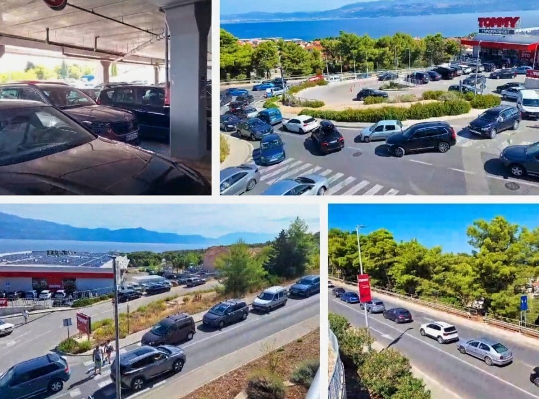 VIDEO "K'o da se mukte dili": Neviđeni prizori pred trgovinama u Supetru nakon dva neradna dana