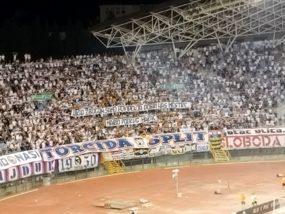 "Nikad zbogom, samo doviđenja dobri naš meštre". Torcida se prisjetila svog člana....