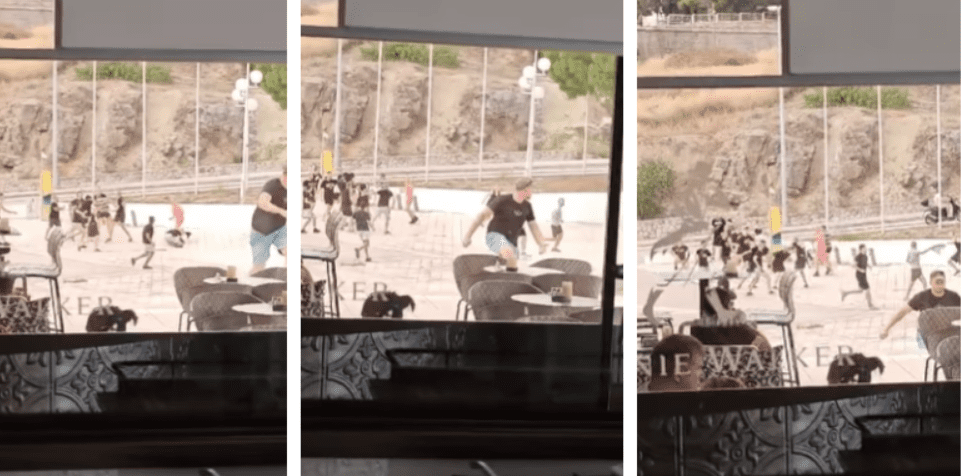 ŽESTOKI OBRAČUN NAVIJAČA Pogledajte prizore tučnjave Torcide i Kohorte