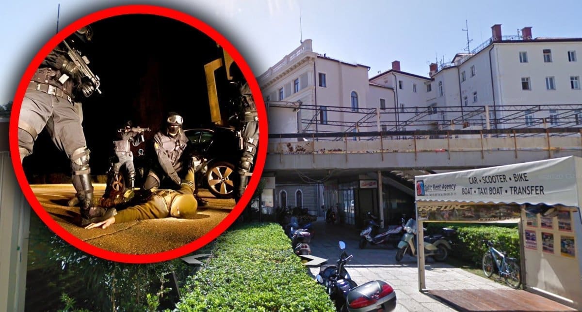 Drama u Turističkoj palači na Rivi: Uletjeli maskirani i naoružani pripadnici Specijalne i interventne policije, uhićen poznati diler
