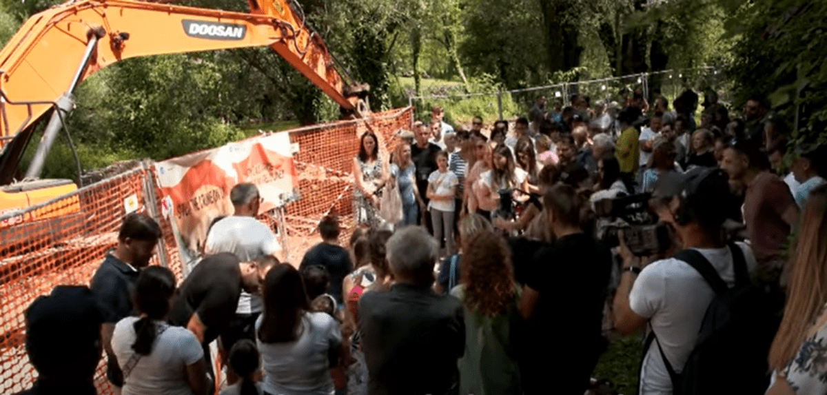 Zaustavljena je gradnja hidroelektrane na rijeci Uni