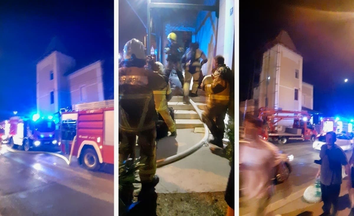 Životno ugrožen čovjek koji je ozlijeđen u sinoćnjem požaru splitske vile