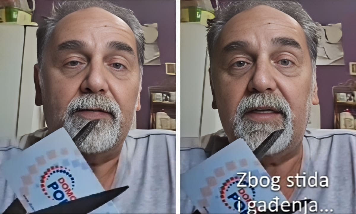 VIDEO Pervanu prekipjelo, uzeo škarice i člansku iskaznicu DP-a: "Mario, molim te, učini nešto"