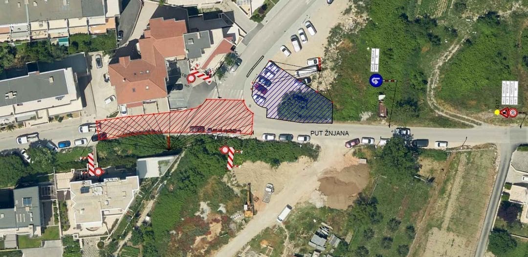 VIDEO Vozači, ovo je važna obavijest: Od ponedjeljka se zatvara raskrižje na Žnjanu