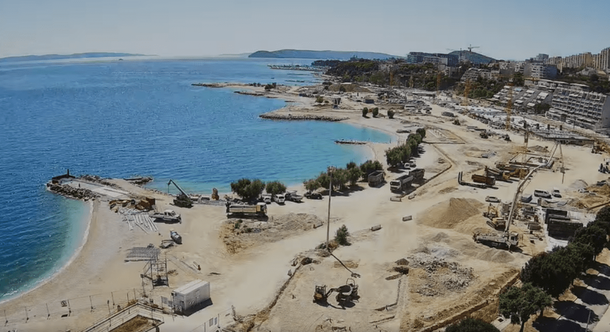 VIDEO Već se vidi kako će izgledati Žnjan, grad objavio snimku radova