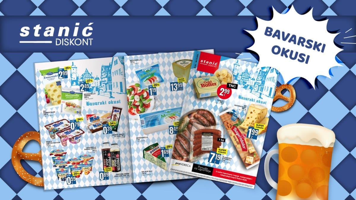 Novi katalog Diskonta Stanić donosi okuse Bavarske