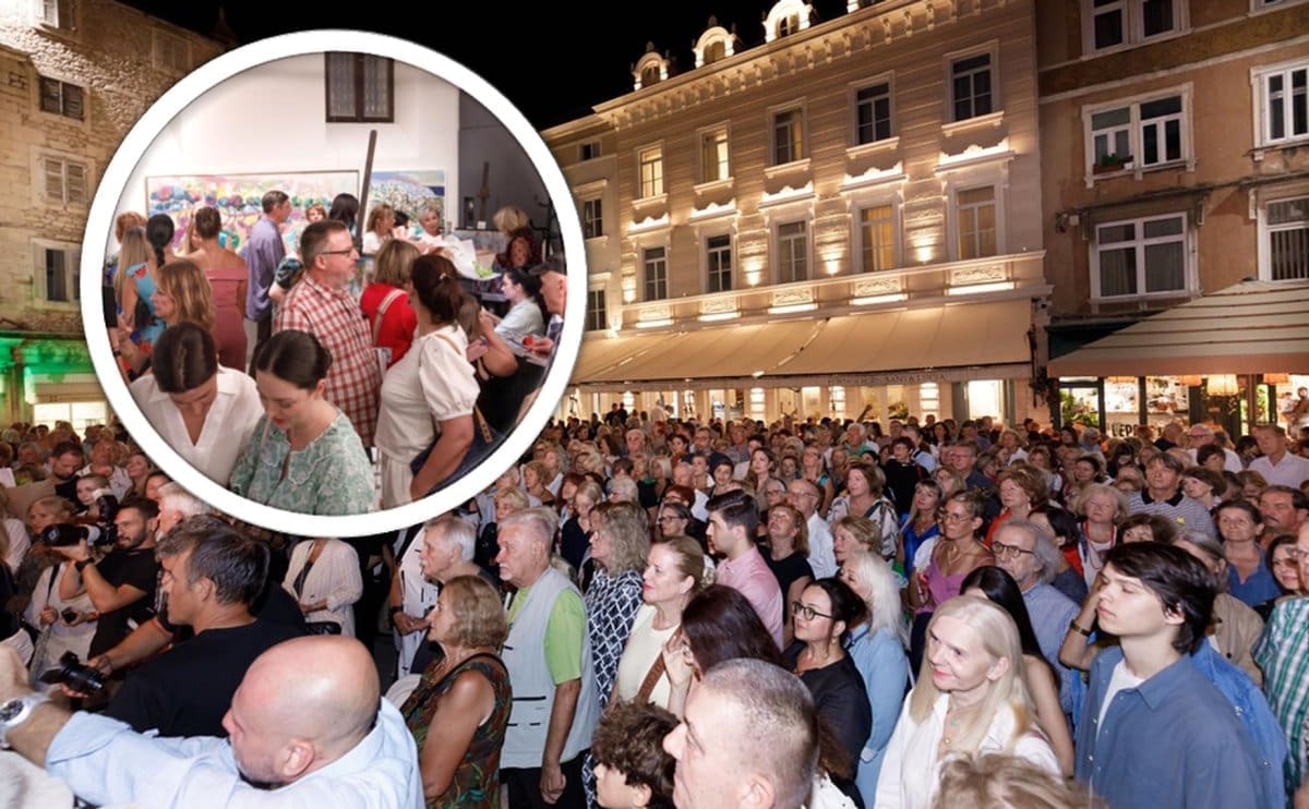 Splitska Pjaca bila je pretijesna. Otvorena retrospektivna izložba Frane Missije
