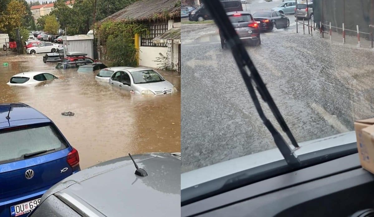 Potop u Dalmaciji. Auta pod vodom, ogromni problemi za građane...