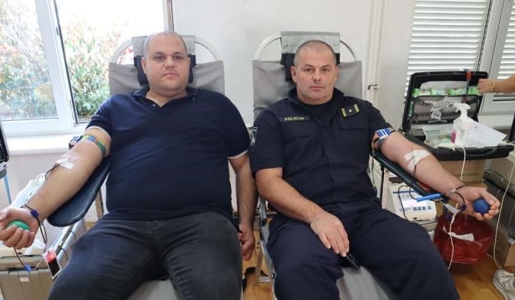Splitski policajci darovali čak 181 dozu krvi