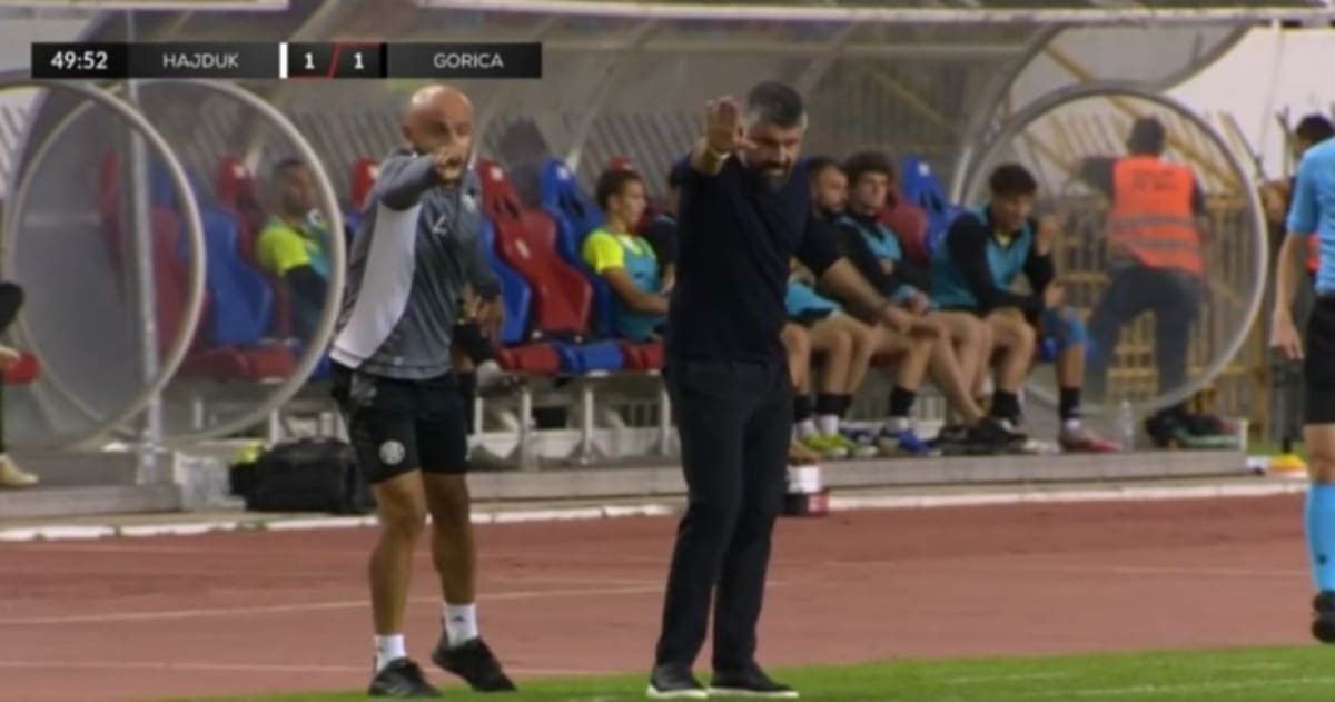 Jedan trenutak s utakmice Hajduka i Gorice se uveliko komentira: "Ovo je fenomenalna scena"