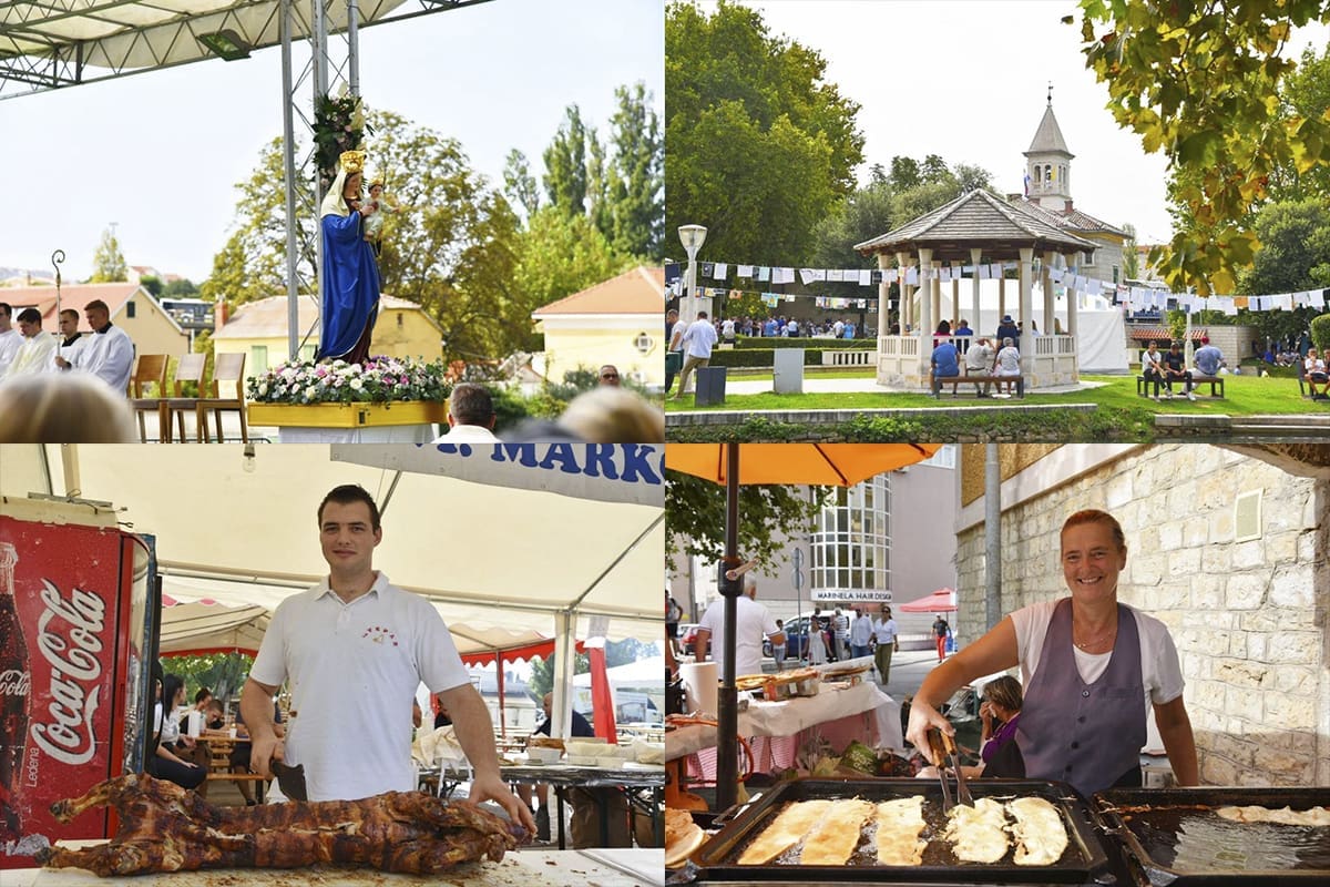 FOTO I VIDEO Šušur vlada Solinom, slavi se blagdan Male Gospe