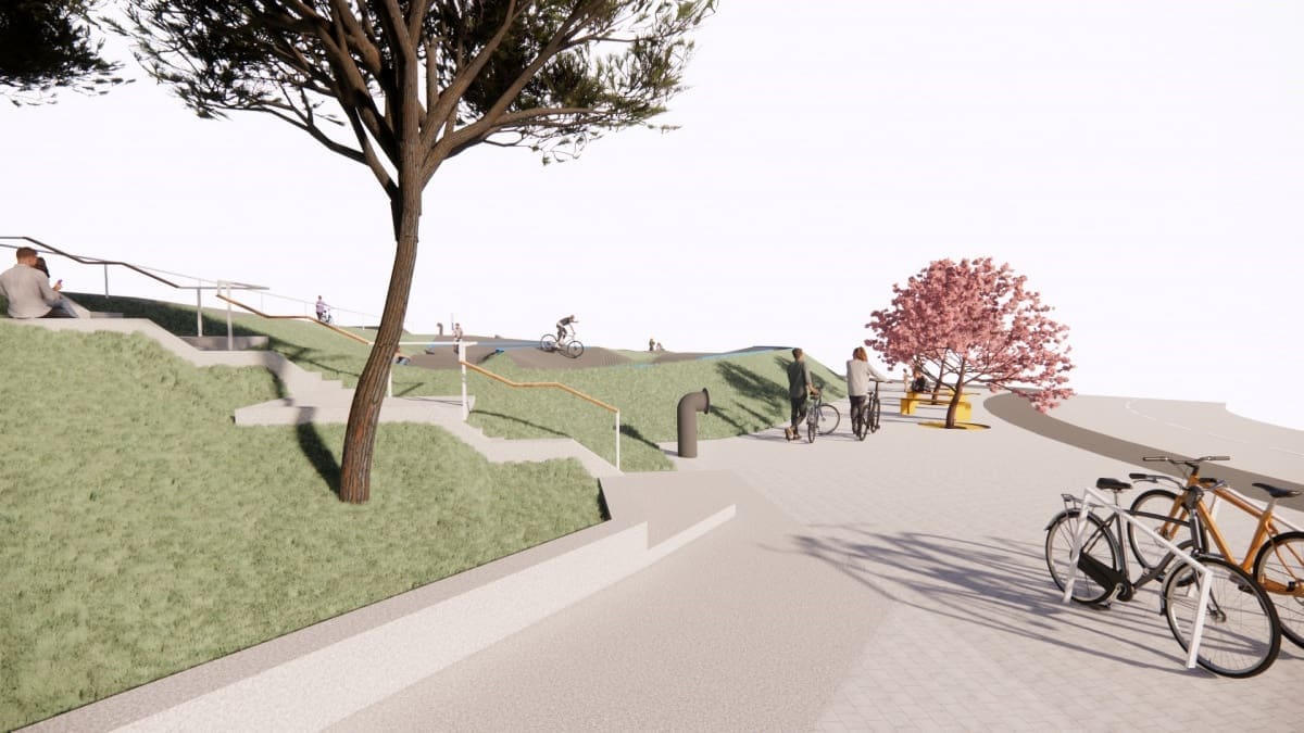 Počela je izgradnja Pumptrack parka na Mertojaku