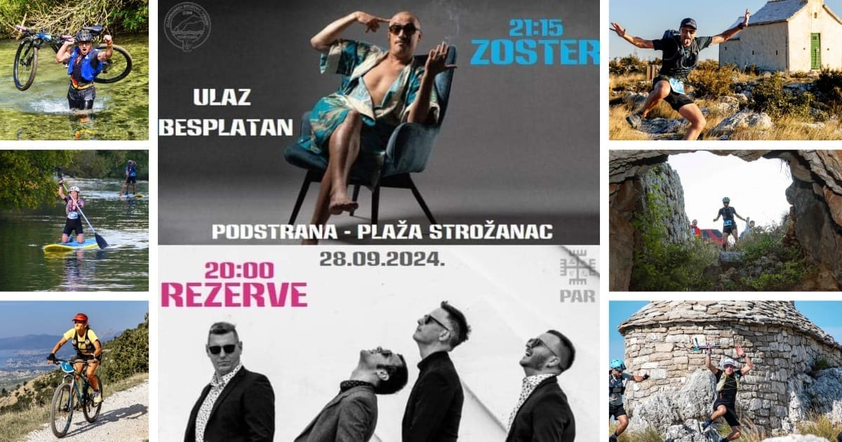 Ove subote adrenalinski spektakl u Podstrani: Perun adventure race - od jutra kreću natjecanja, navečer besplatni koncerti