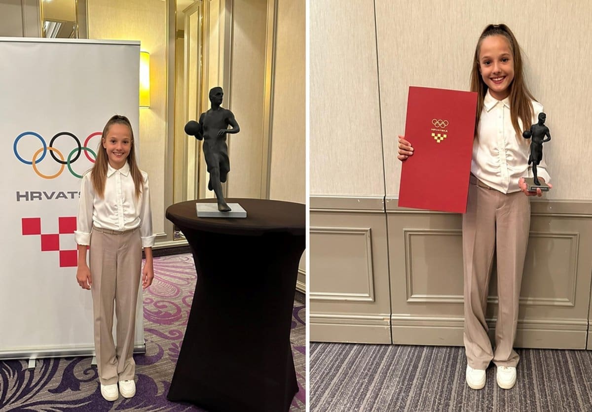 Splićanka Petra Uglešić dobitnica je nagrade za najveću nadu hrvatskog sporta