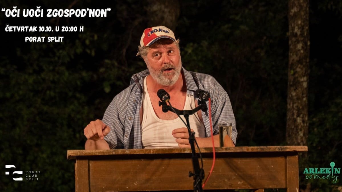 Ričard stiže u Split! Komedija "Oči Uoči Zgospod'non" u Music baru Porat