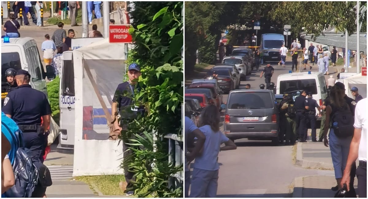 DRAMA U BOLNICI: Naoružani muškarac ušao u KBC Rebro, unutra je interventna policija