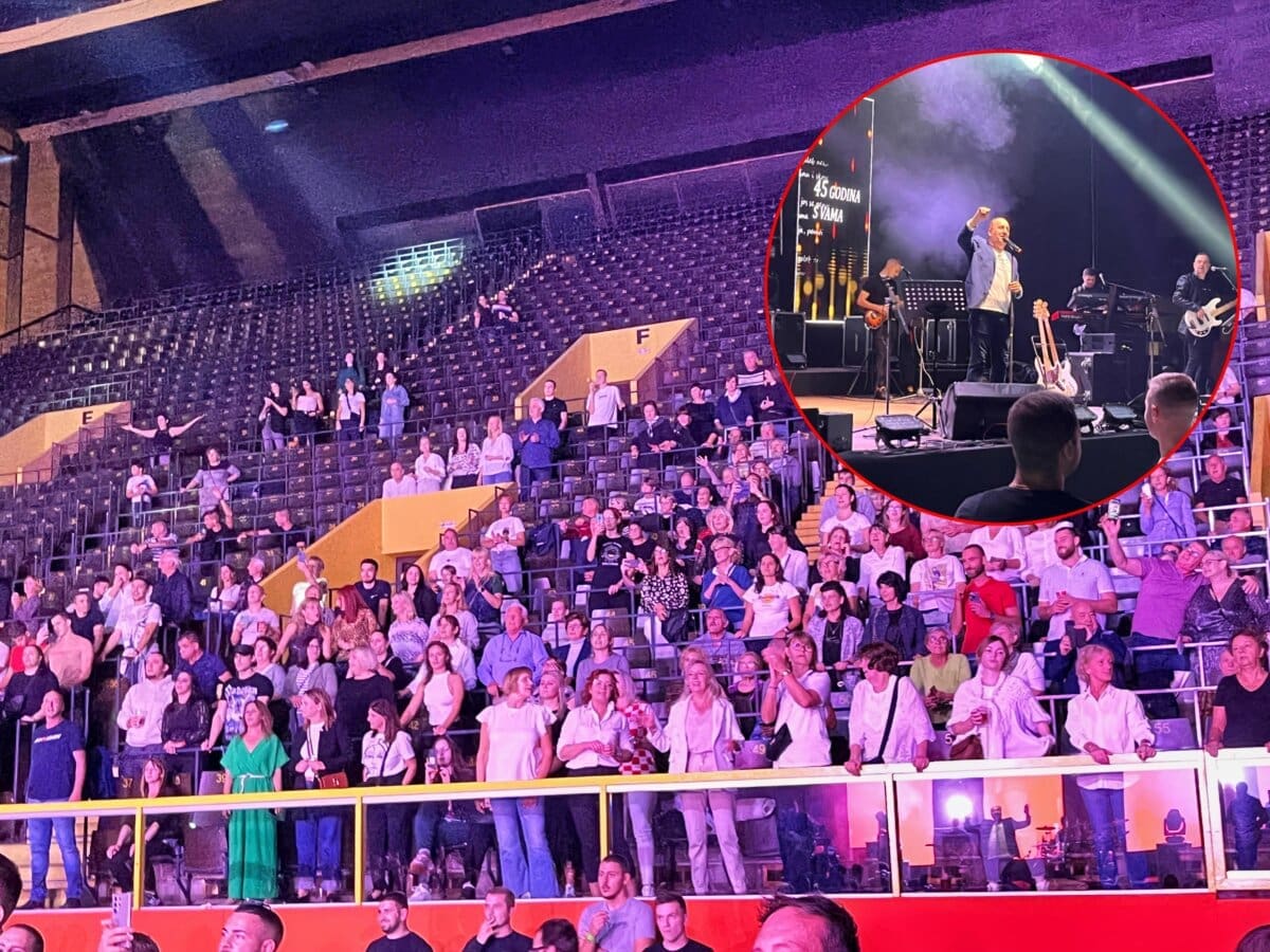 ŠOK NA GRIPAMA Grdović održao slavljenički koncert u polupraznoj dvorani. Evo kako je pjevač to opravdao