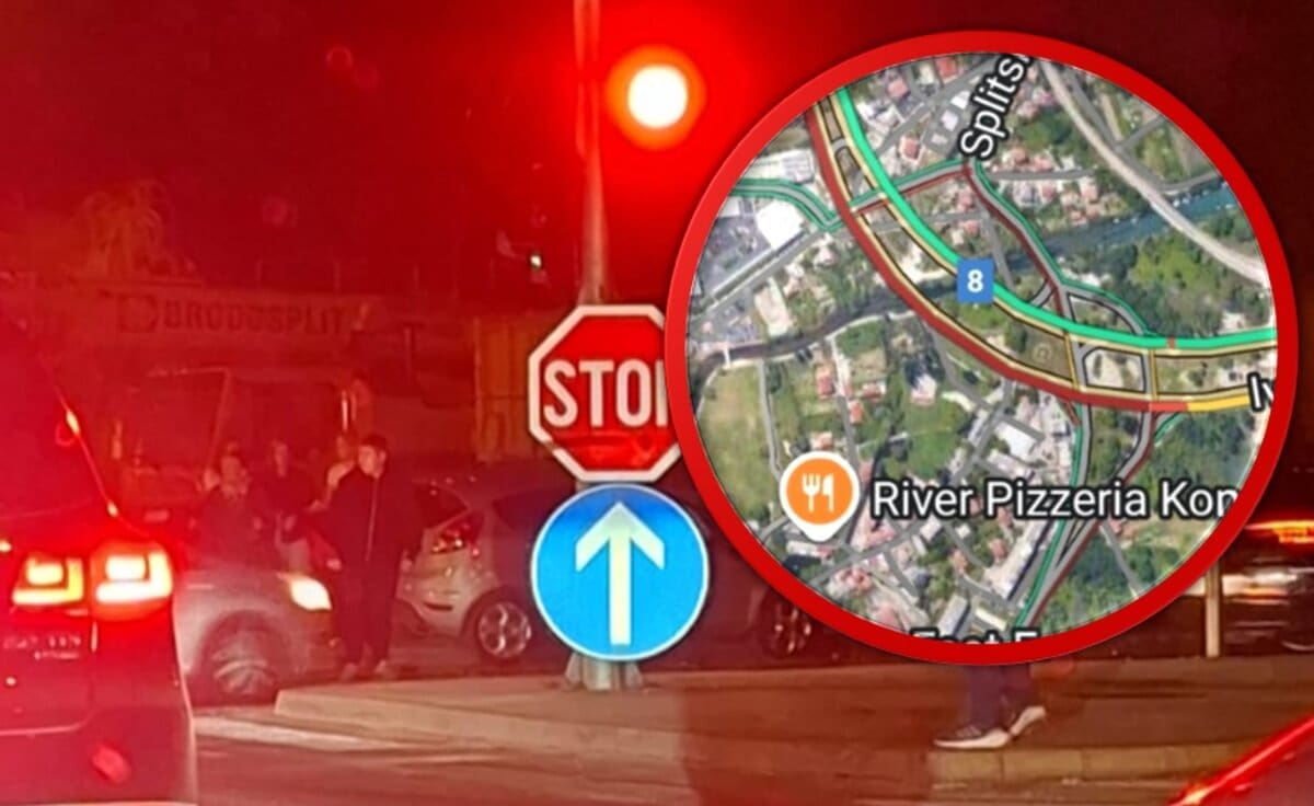 Prometna nesreća u Solinu. Kilometarska je kolona