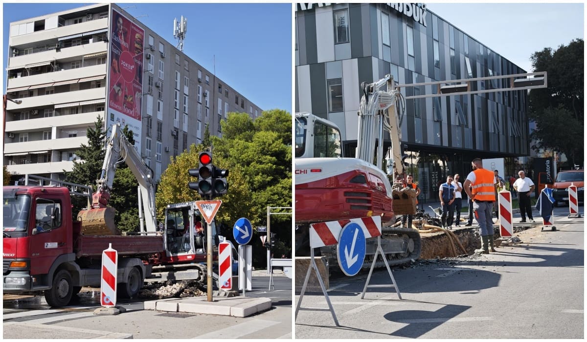 Zatvorena je desna traka Bušićeve ulice