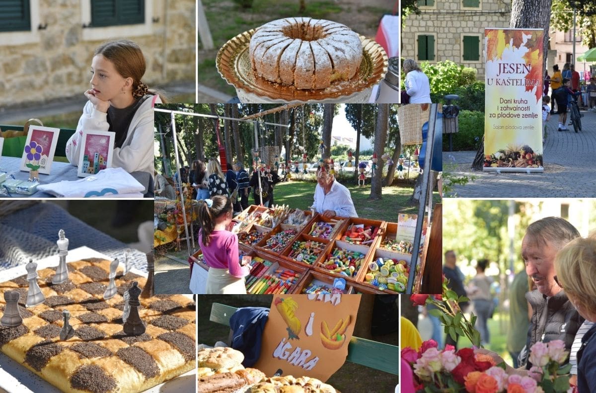 JESEN U KAŠTELIMA Posjetili smo Dudanov park gdje se održava manifestacija "Dani kruha"