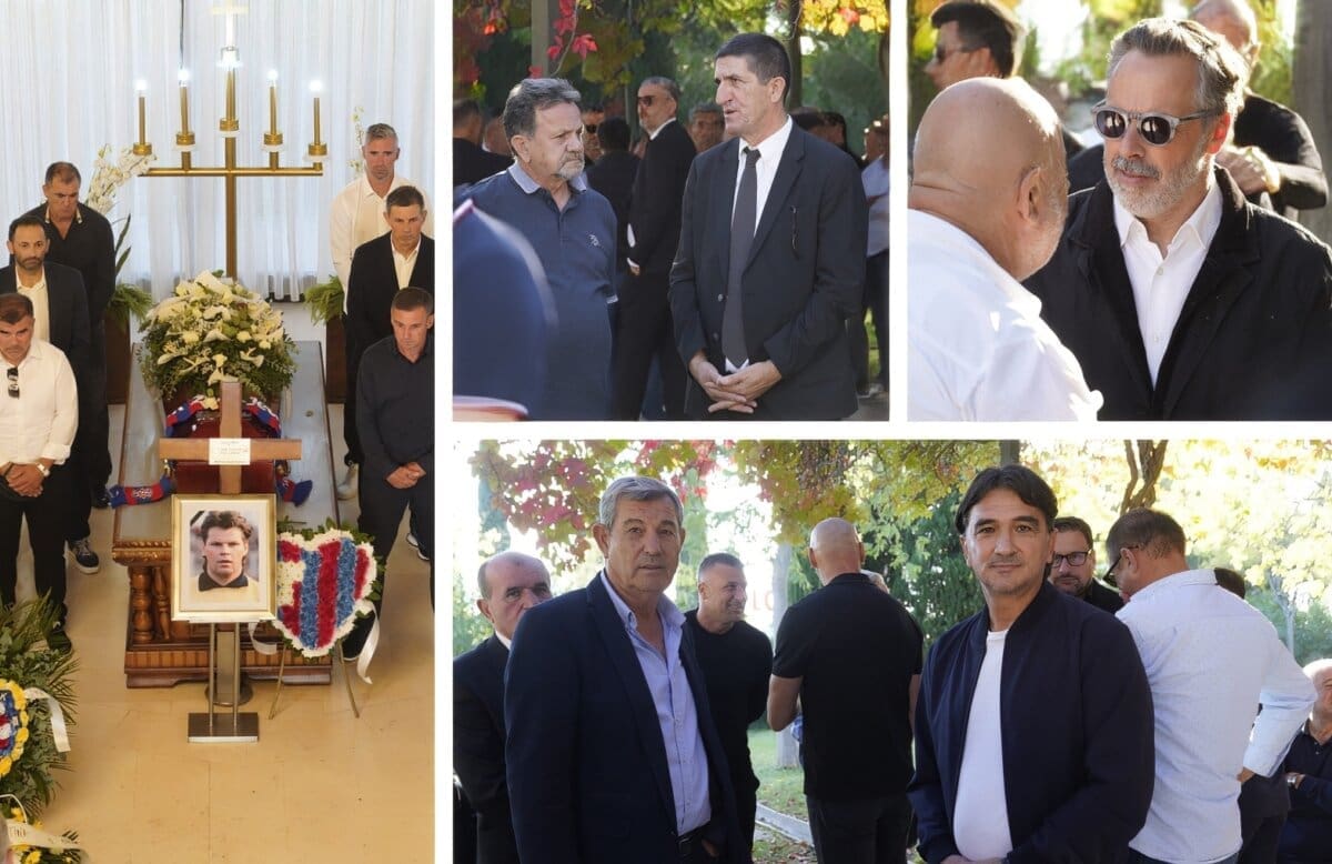 FOTOGALERIJA Zbogom, Tonči! Od Dalića do Pletikose, od Keruma do Puljka - svi na ispraćaju legende hrvatskog nogometa