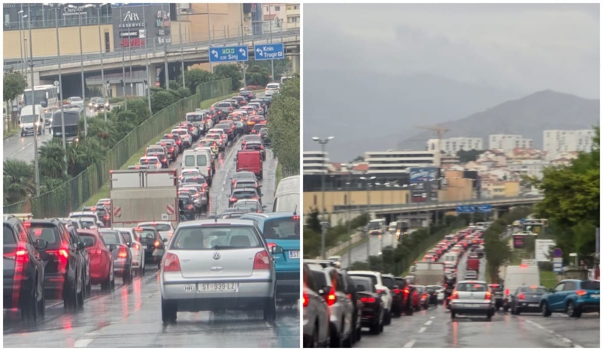 U gradu su ogromne gužve