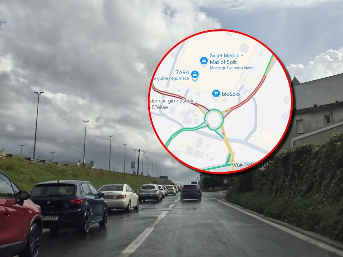 Nevrijeme natjeralo Splićane u shopping centre? Stvaraju se ogromne gužve u ovom dijelu grada