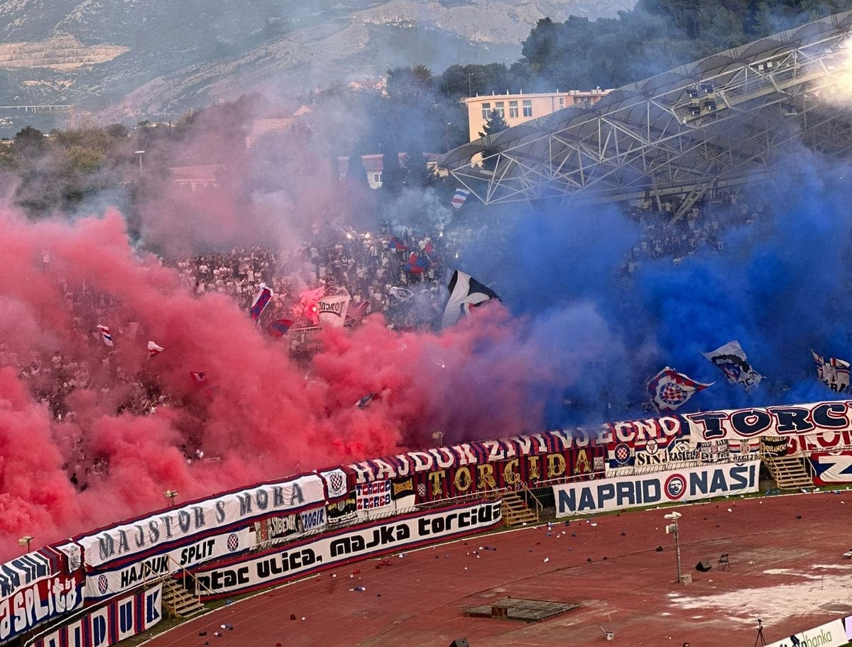 Hajduk u vodstvu golom Sigura, pogledajte oduševljenje na Poljudu