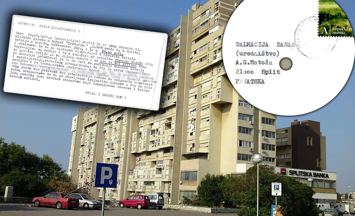 Kakav spektakl. Primili smo pismo otipkano na pisaćem stroju. No sadržaj mu je bio vrlo ozbiljan