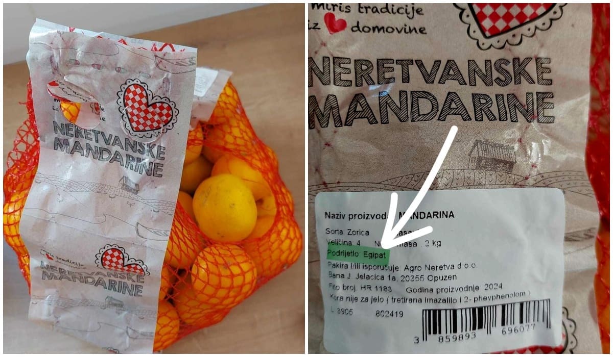 U jednom našem dućanu se prodaju neretvanske mandarine - IZ EGIPTA
