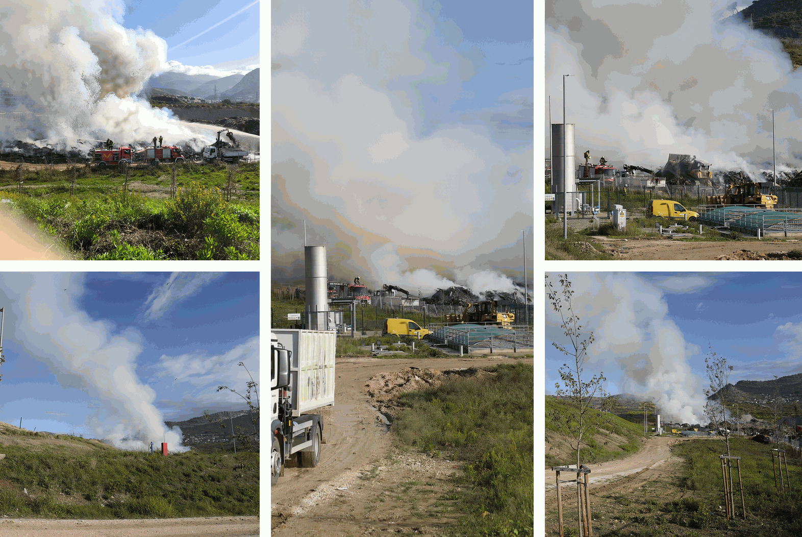 Donosimo najnovije fotografije. Ovako izgleda požarište na splitskom Karepovcu. Gasitelji su na terenu, policija će otkriti više informacija