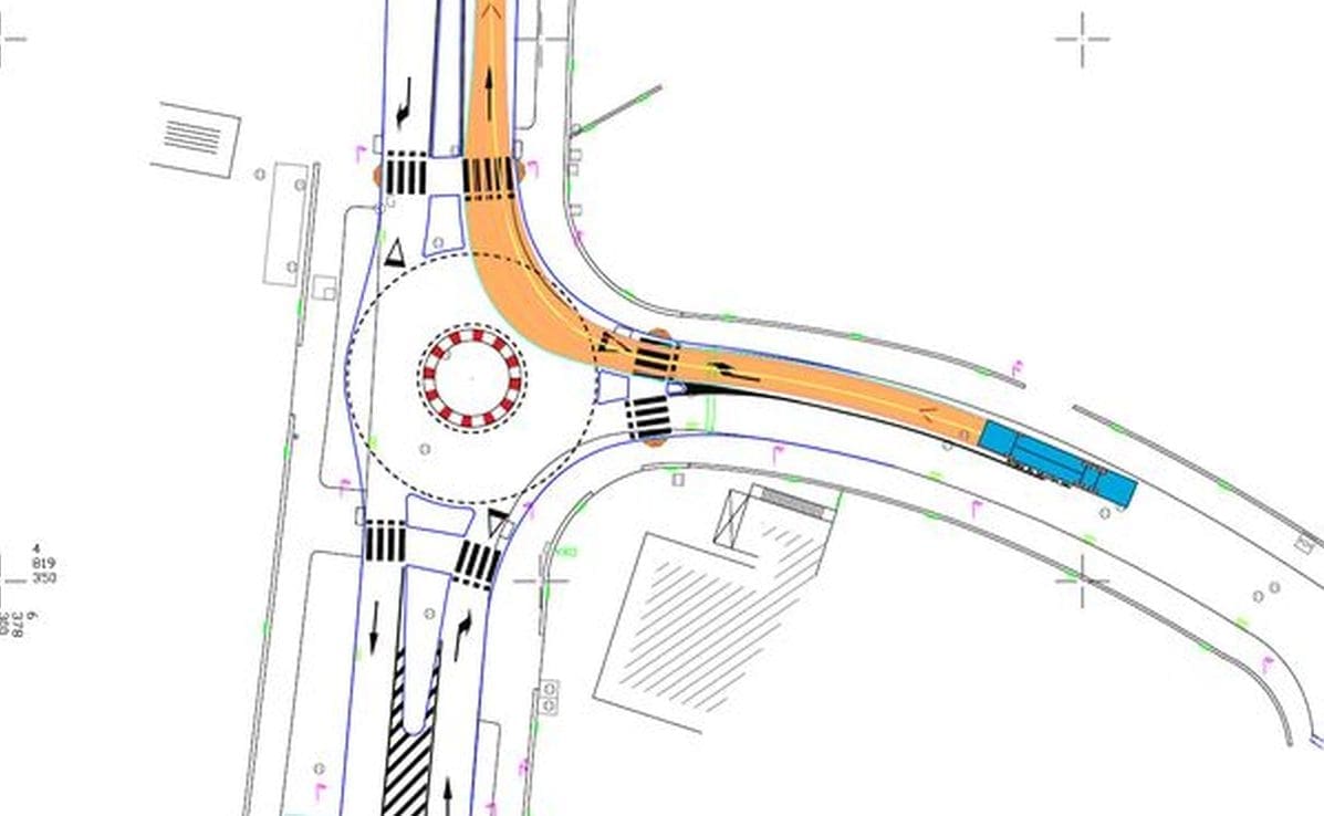 Radi se novi rotor na križanju Puta Pazdigrada i Lovrinačke ulice