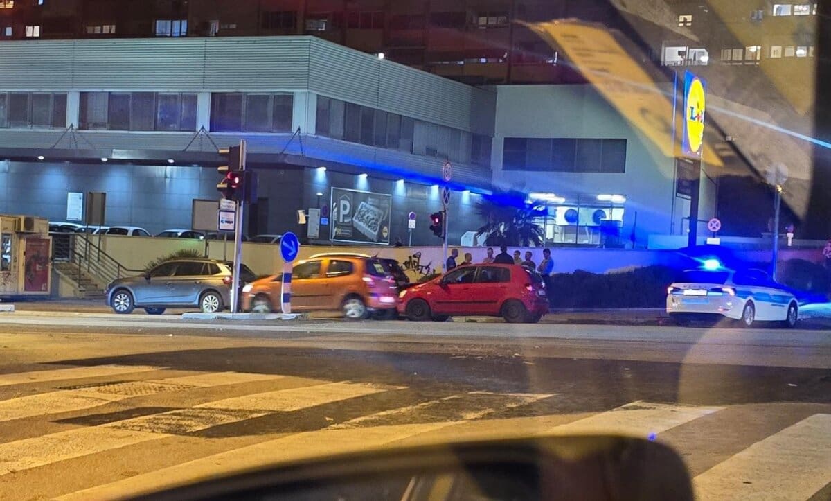 Lančani sudar u Poljičkoj kod Lidla