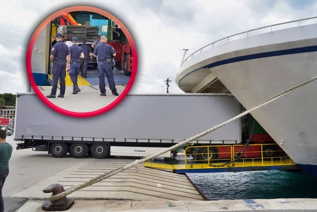 INCIDENT S JADROLINIJINIM TRAJEKTOM Šleperom blokirao ulaz u trajekt za Supetar