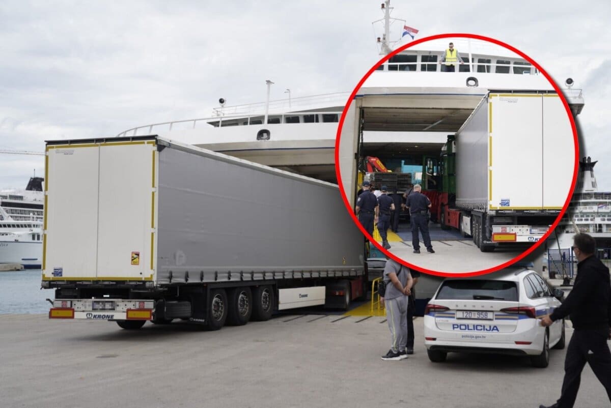 'Ne bi nikad napravio cirkus da nije bila nepravda. Ljudi su mi prilazili i pohvalili me'. Evo što nam je kazao ogorčeni vozač koji je šleperom blokirao trajekt za Supetar