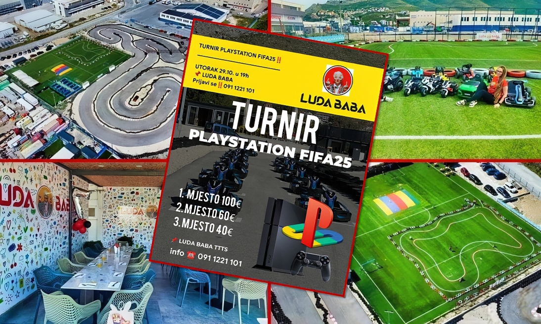 Luda Baba opet vas daruje, pripremaju nešto vrlo zanimljivo. Prijavite se na PlayStation FIFA turnir i osvojite besplatnu kotizaciju
