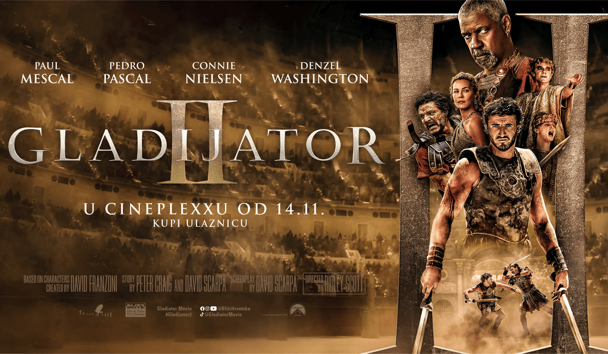 BLOCKBUSTER NIGHT GLADIJATOR 2