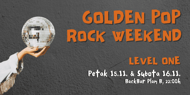 Backbar Plan B: Golden Pop Rock Show za najluđi vikend provod